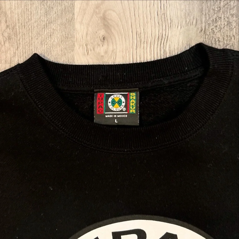 Cross Colours Tupac Crewneck Sweater - Picture 5 of 5